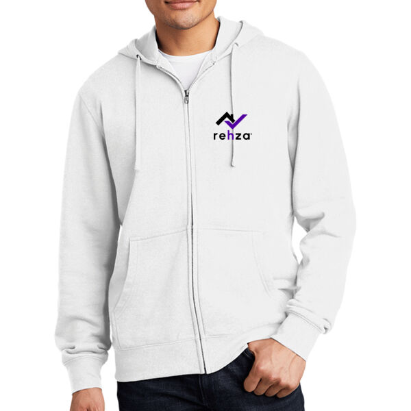 Printed Rehza - Fleece Full Zip Hoodie Thumbnail