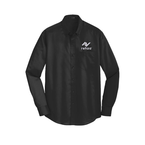 Embroidered Rehza - Wrinkle Resistant Button Down Thumbnail