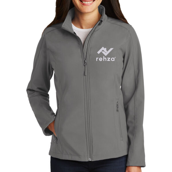 Embroidered Rehza - Ladies Core Soft Shell Jacket Thumbnail