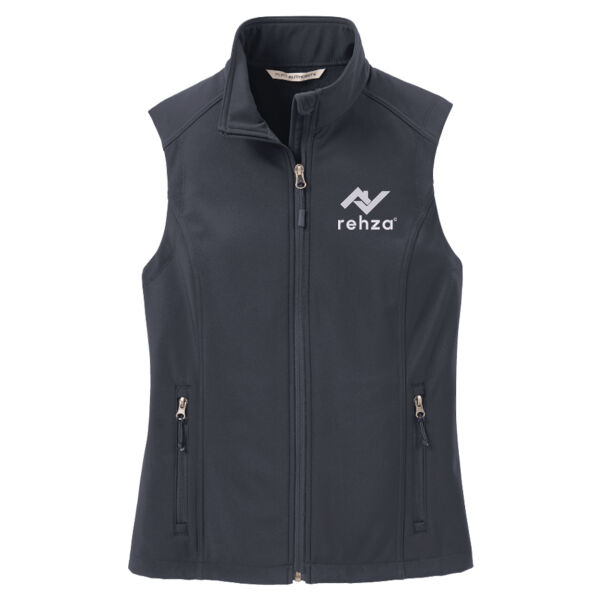 Embroidered Rehza - Ladies Core Soft Shell Vest Thumbnail