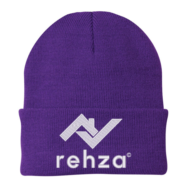 Embroidered Rehza - Knit Cap Thumbnail
