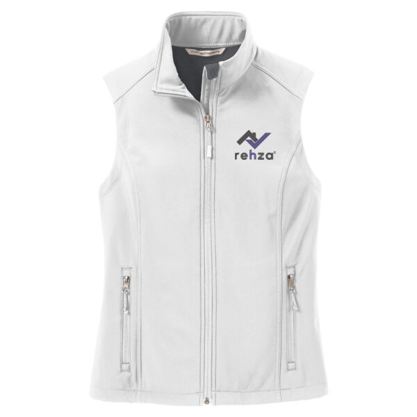 Embroidered Rehza - Ladies Core Soft Shell Vest Thumbnail